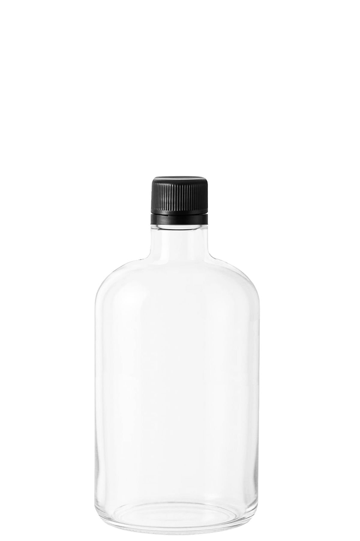 750 cc Şeffaf Tombul Yuvarlak Şişe Kapaklı (31mm)