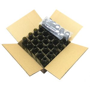 100 cc Yeşil Maraska Kare Şişe Kapaklı (24mm)