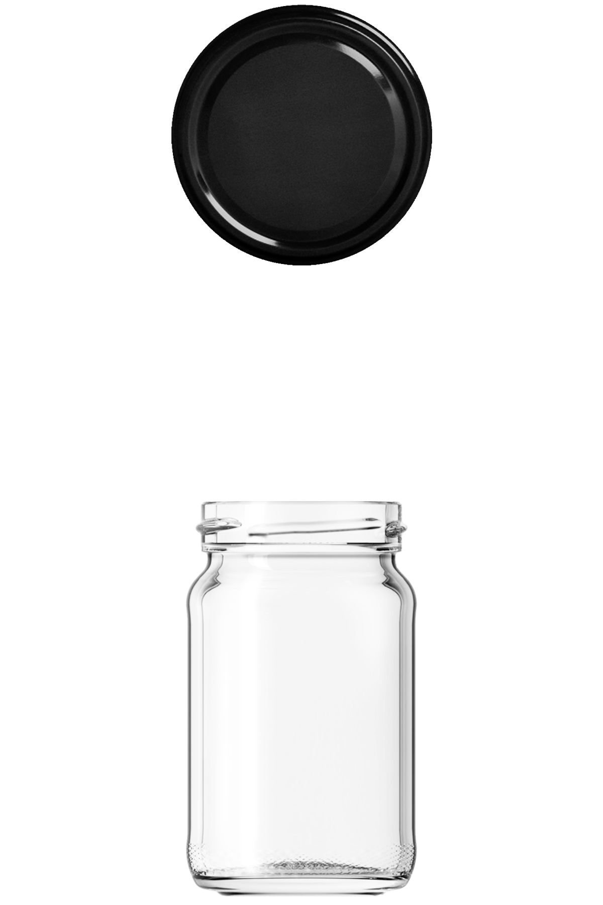 105 cc Kavanoz Metal Konserve Kapaklı (48mm)