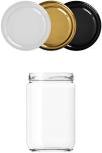 660 cc Kavanoz Metal Konserve Kapaklı (82mm)