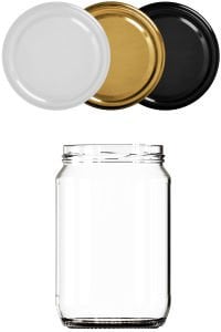 720 cc Kavanoz Metal Konserve Kapaklı (82mm)